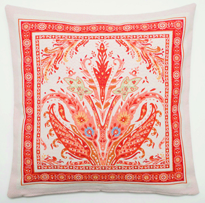 Jacquard cushion cover (Marat d'Avignon SEGURET) - Click Image to Close